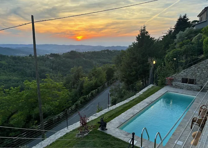 Casa Rosa, Panoramica, Piscina, Tra Langhe E Monferrato