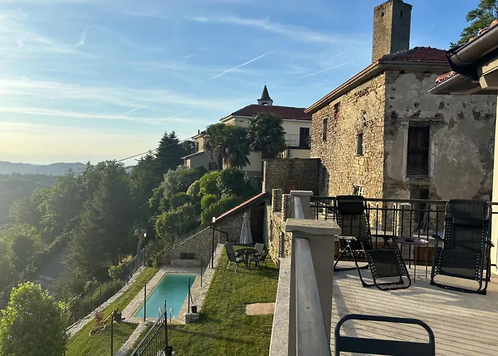 Casa Rosa, Panoramica, Piscina, Tra Langhe E Monferrato *